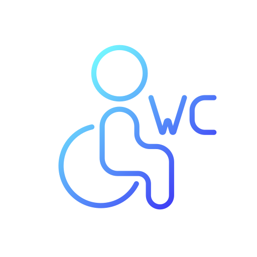 disabilita l'accesso Generic gradient outline icona