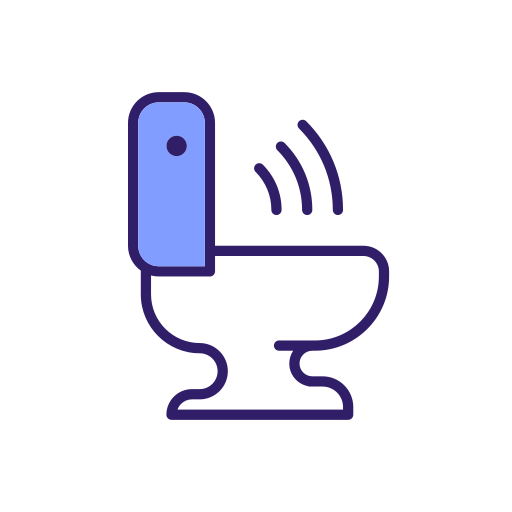 Flush Generic color lineal-color icon