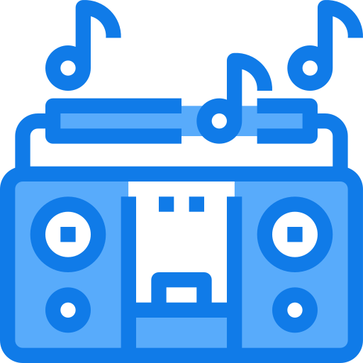 boombox Justicon Blue icono