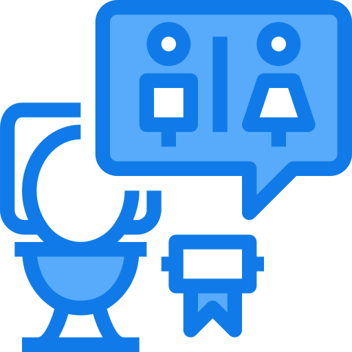 toilette Justicon Blue icon