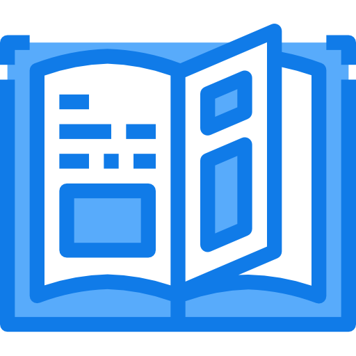 Book Justicon Blue icon