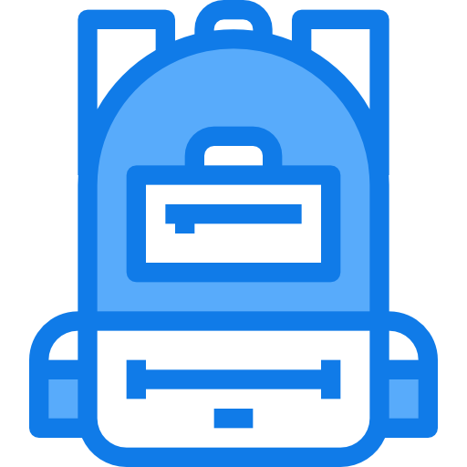 rucksack Justicon Blue icon