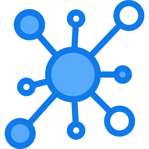 Molecule Justicon Blue icon