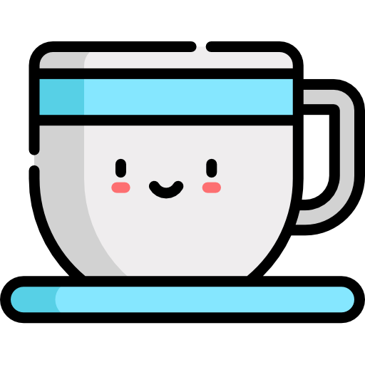 becher Kawaii Lineal color icon