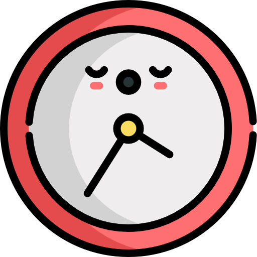 uhr Kawaii Lineal color icon