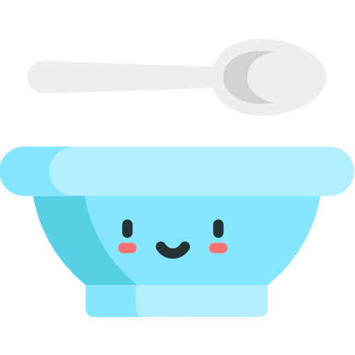 sopa Kawaii Flat icono