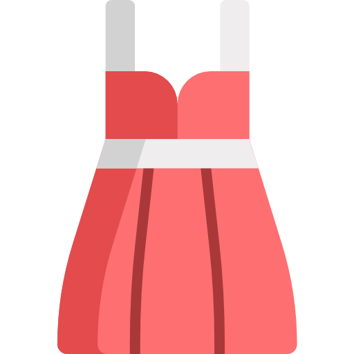 Gown Kawaii Flat icon