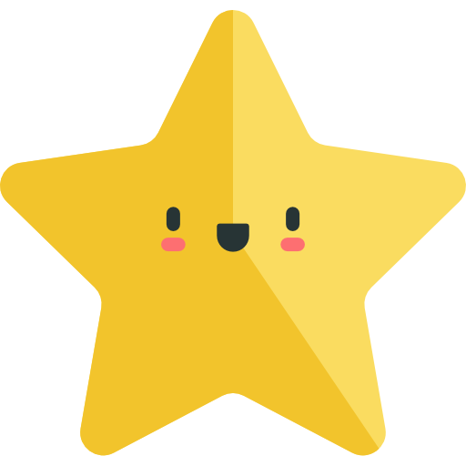 star Kawaii Flat icon