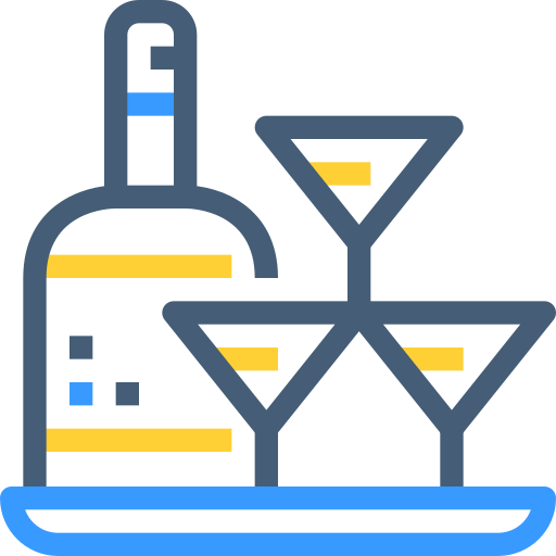 cocktails Justicon Two tone icon