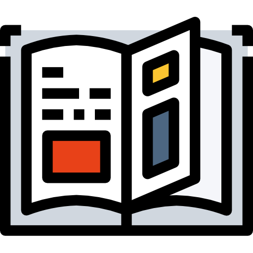 Book Justicon Lineal Color icon