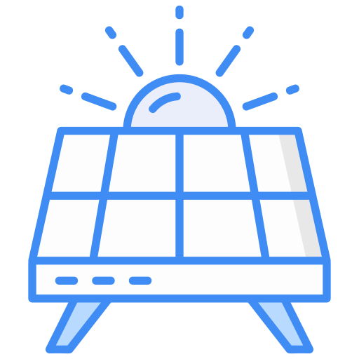 Solar panels Generic color lineal-color icon