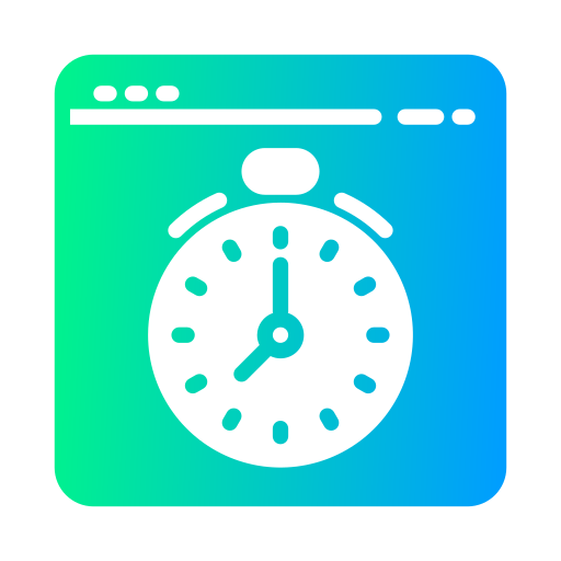 時間 Generic gradient fill icon
