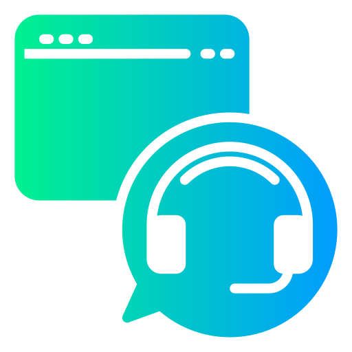 Live chat Generic gradient fill icon