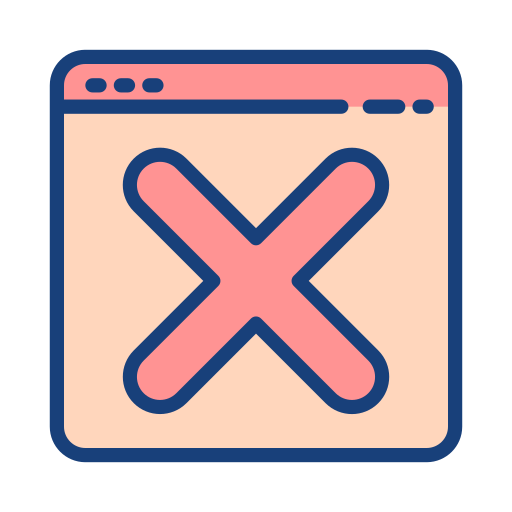 Cancel Generic color lineal-color icon