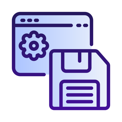 speichern Generic gradient lineal-color icon