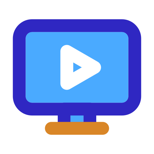 videotutorial Generic color fill icono