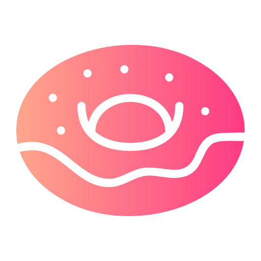 도넛 Generic gradient fill icon