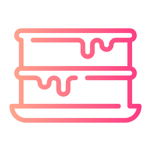 ラザニア Generic gradient outline icon