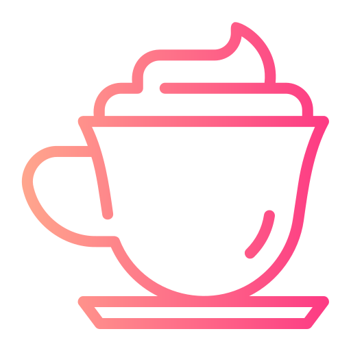 cappuccino Generic gradient outline ikona