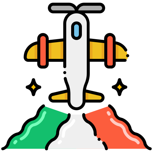 frecce tricolori Generic color lineal-color icon