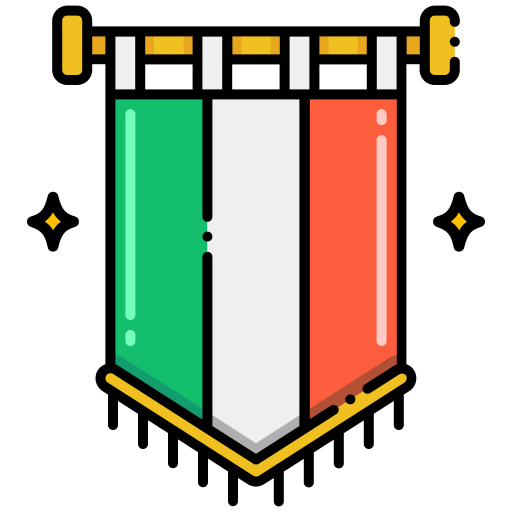 banderín Generic color lineal-color icono