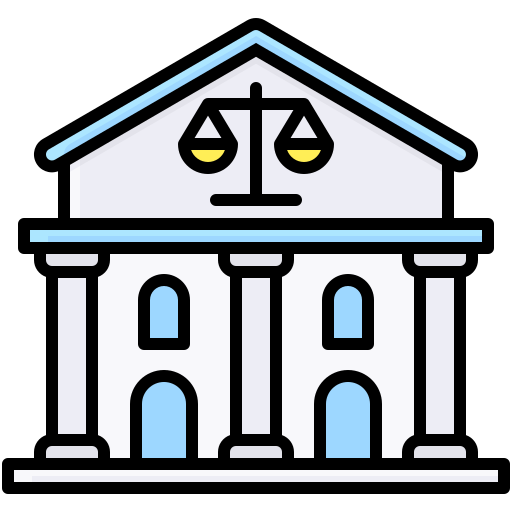 Courthouse Generic color lineal-color icon