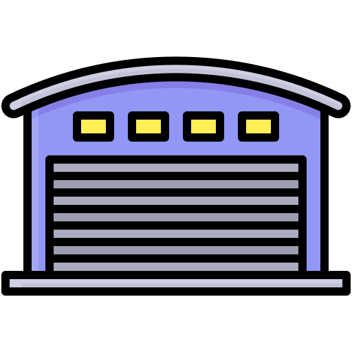 hangar Generic color lineal-color icono
