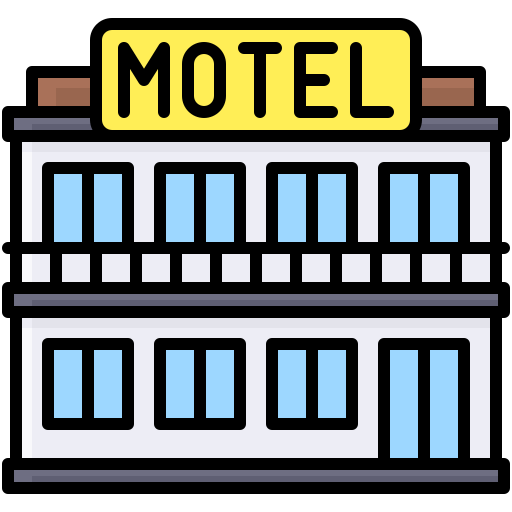 motel Generic color lineal-color icon