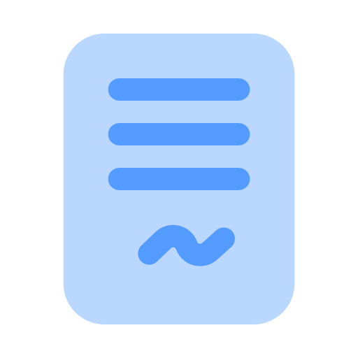 Contract Generic color fill icon