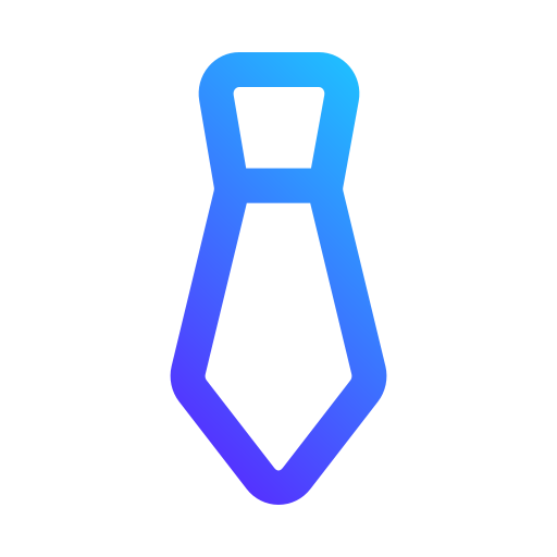 Tie Generic gradient outline icon