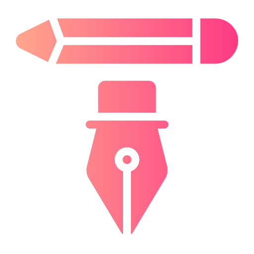 ołówek Generic gradient fill ikona