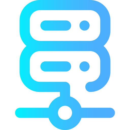 databank Super Basic Omission Gradient icoon