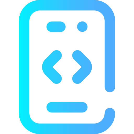 Phone Super Basic Omission Gradient icon