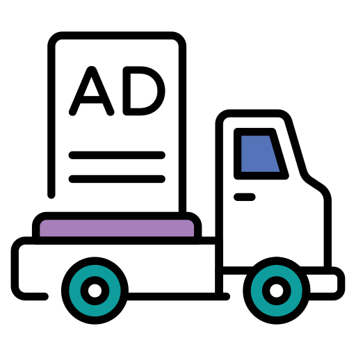 bestelwagen Generic color lineal-color icoon