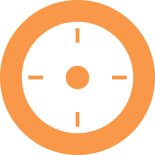 Target goal Generic color fill icon