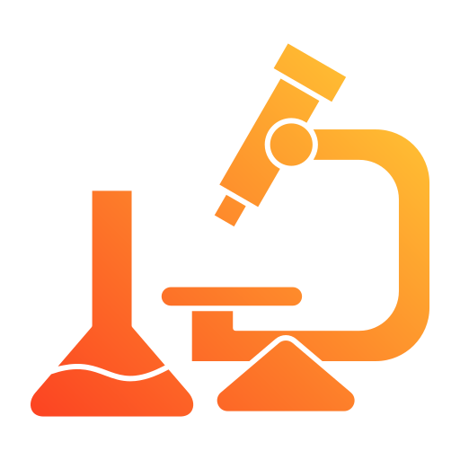 Science lab equipment Generic gradient fill icon
