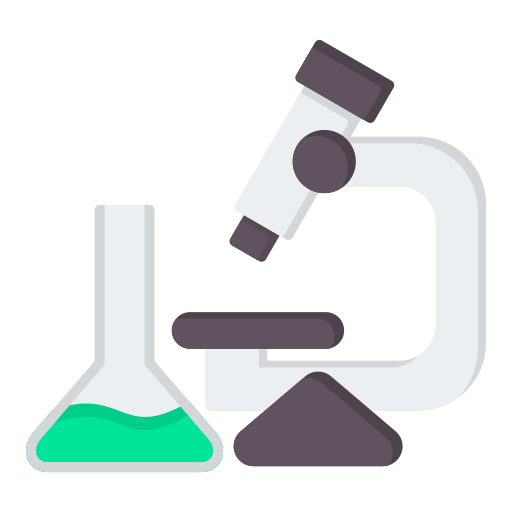 Science lab equipment Generic color fill icon