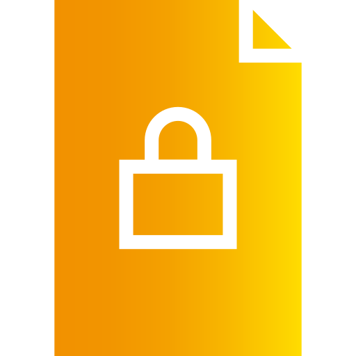 Locked Generic gradient fill icon