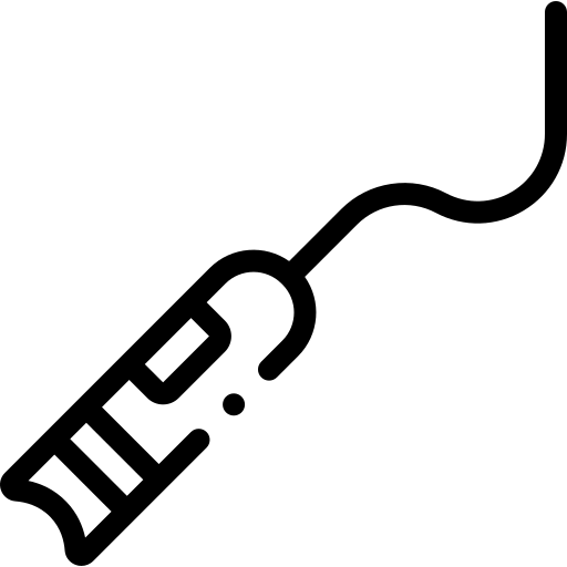 Capillary scope Detailed Rounded Lineal icon