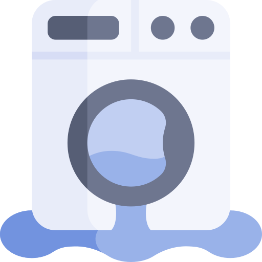 máquina de lavar Kawaii Flat Ícone