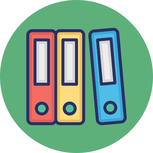 cartella di file Generic color lineal-color icona