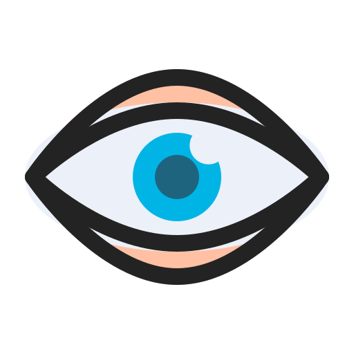 Eye Generic color lineal-color icon