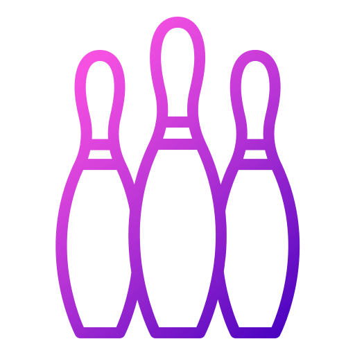 Bowling Generic gradient outline icon