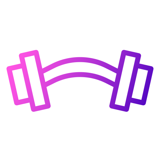 Dumbbell Generic gradient outline icon