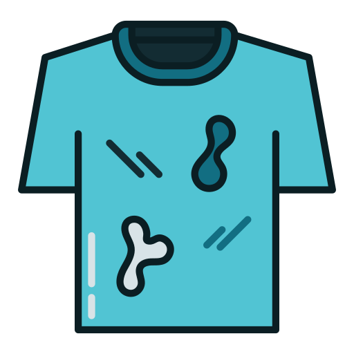Dirty shirt Generic color lineal-color icon