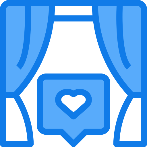 gordijn Justicon Blue icoon
