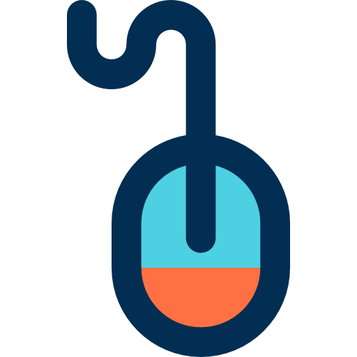 Mouse bqlqn Lineal Color icon