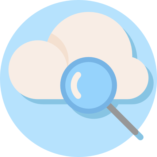 computación en la nube Octopocto Flat icono