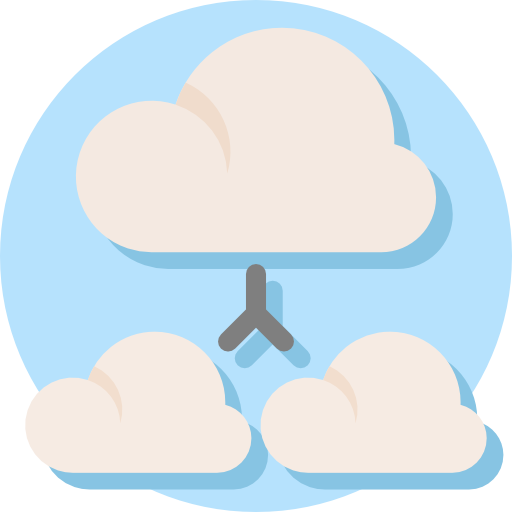 chmura obliczeniowa Octopocto Flat ikona