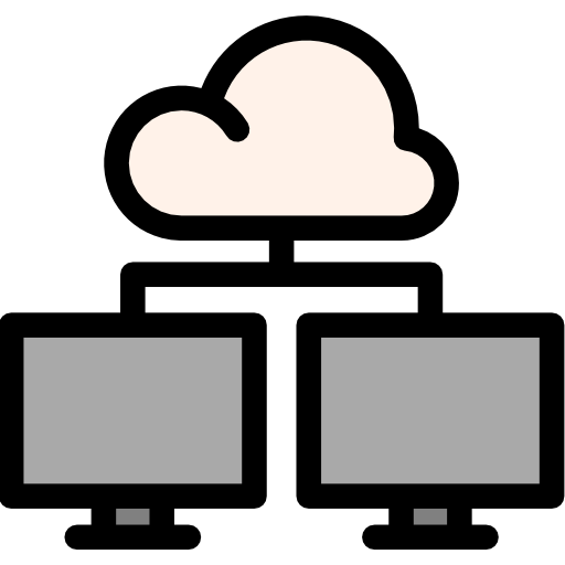 computación en la nube Octopocto Lineal Color icono